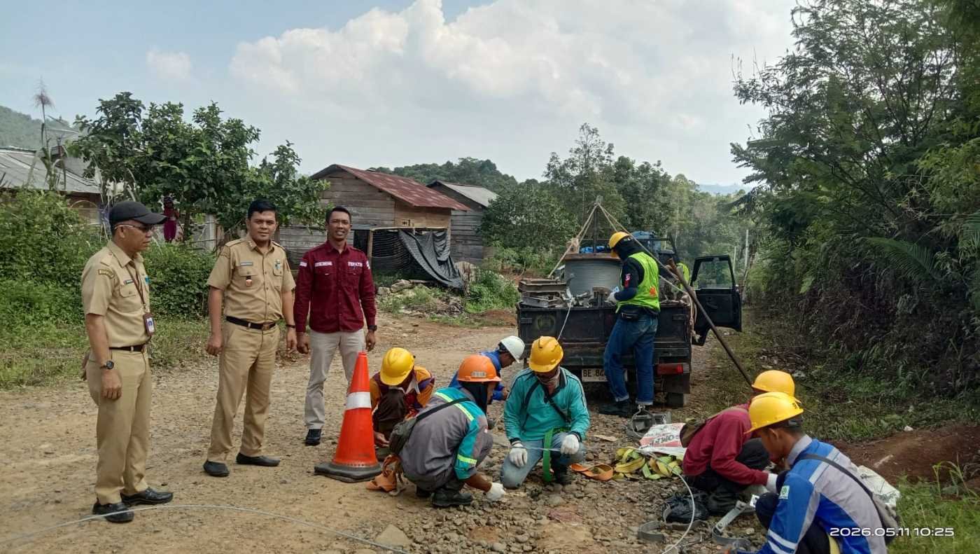Listrik Pekon Roworejo Ditarget Menyala Akhir Juni