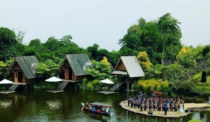 Dusun Bambu Lembang, Destinasi Wisata Keluarga di Alam Terbuka