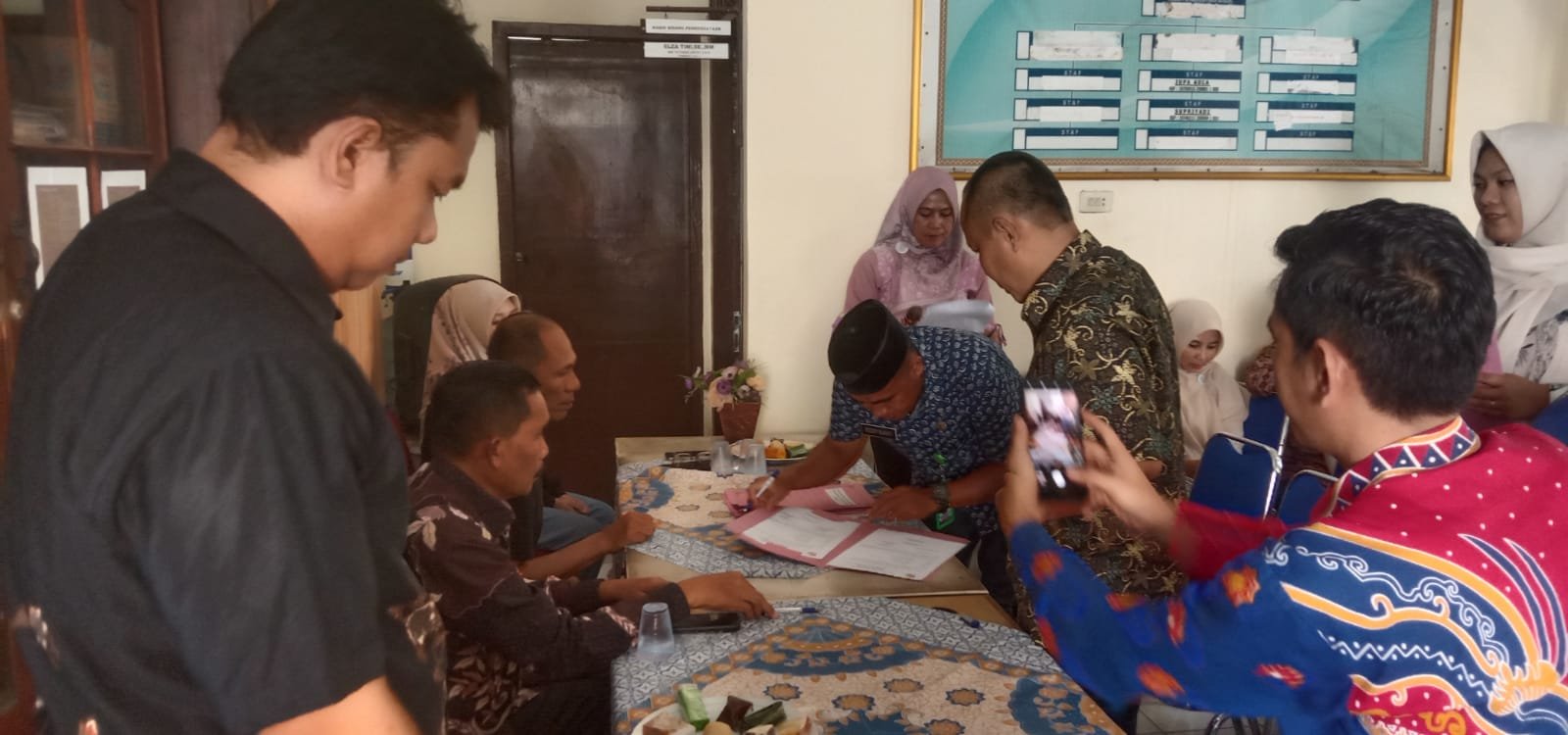 6 Pejabat Dinsos Lampung Utara Jalani Sertijab Usai Pelantikan
