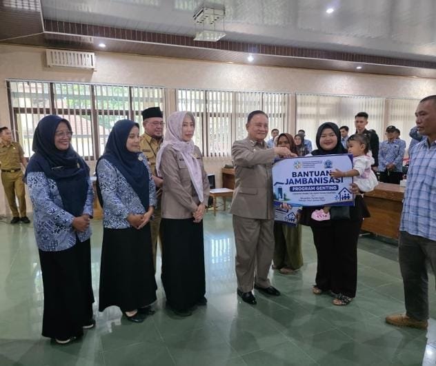 HUT IPeKB, BKKBN Lampung Perkuat Percepatan Penurunan Stunting Lewat Bantuan Sanitasi dan Sembako