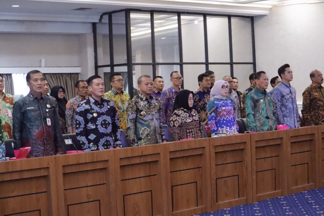 Hadiri Rakor Kepala Daerah Lampung, Bupati Dedi Irawan Perkuat Sinergi Pembangunan