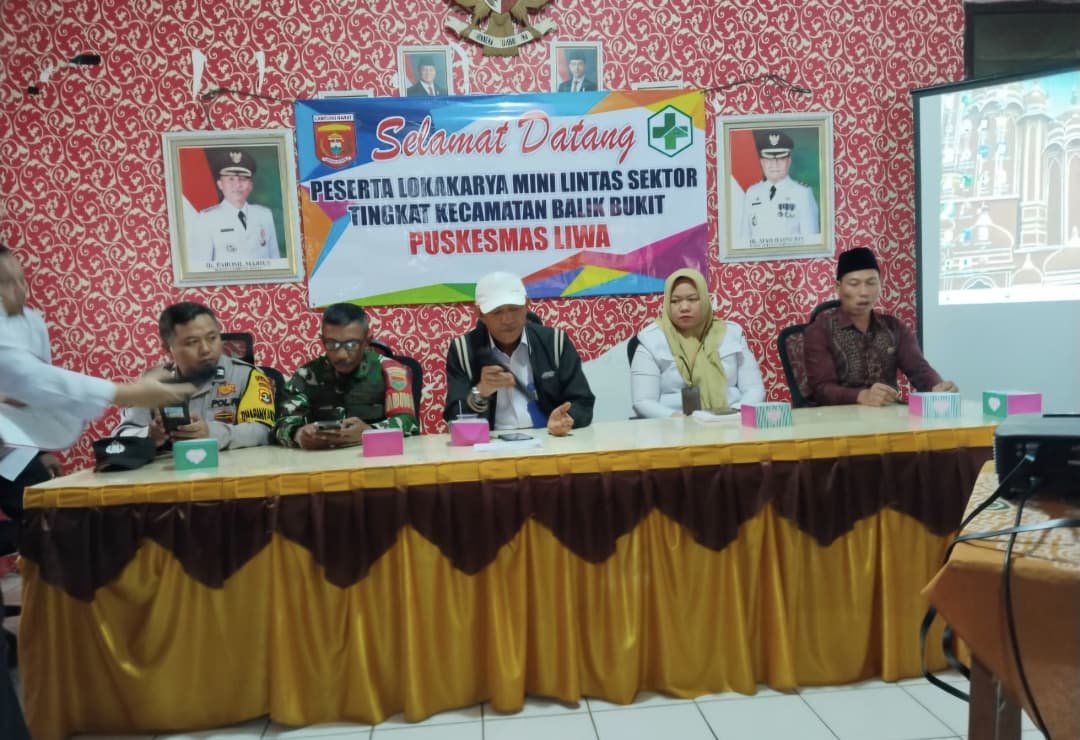 Lokakarya Mini Lintas Sektor Perkuat Sinergi Tingkatkan Derajat Kesehatan Masyarakat Balik Bukit
