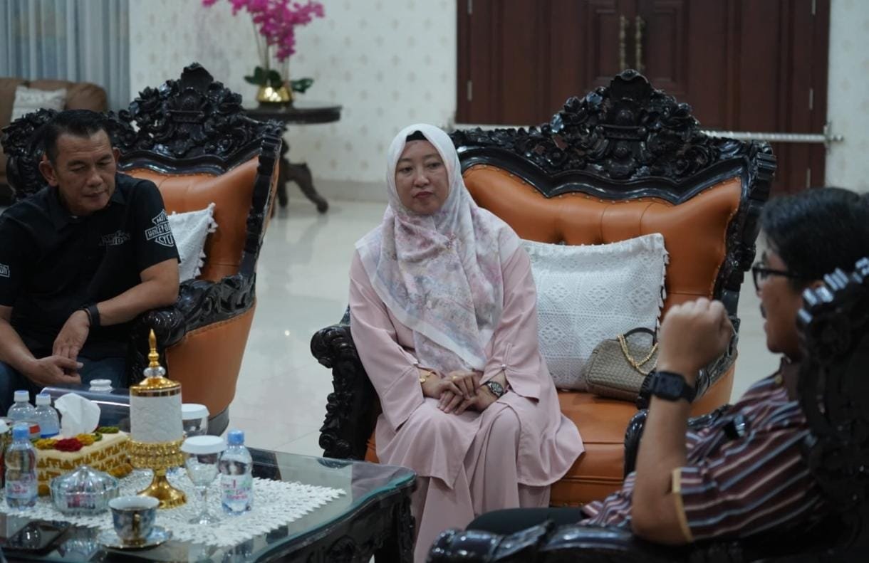 Kapolres Lampung Utara Silaturahmi dengan Bupati, Perkuat Sinergi Jaga Kamtibmas