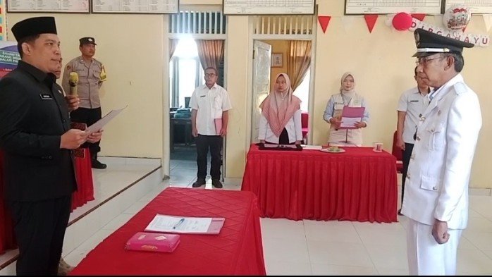 Habibullah Gantikan Muhammad Irfan sebagai Pj Peratin Gunungterang
