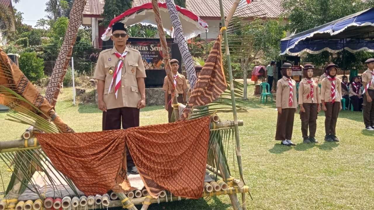Semarak HUT ke-81 RI, Pelajar se-Bandar Negeri Suoh Ikuti Perkemahan