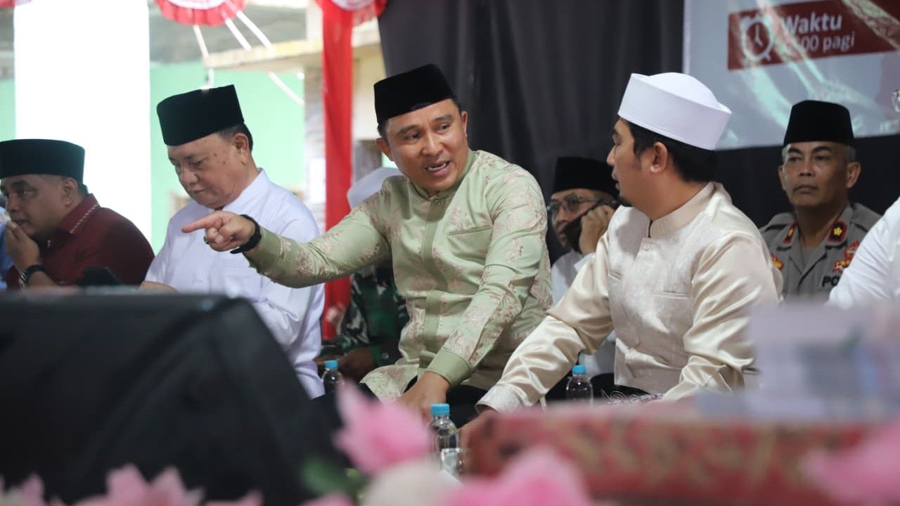 Kibaran Merah Putih dan Tablig Akbar Warnai Peringatan HUT ke-81 RI di Ponpes Hasyimiah