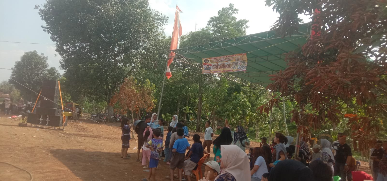Rayakan HUT ke-81 RI, LSM Gempur Lampung Utara Hadirkan Kuda Kepang untuk Warga