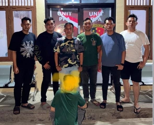 Polres Lampung Utara Amankan Pria Terduga Pelaku Persetubuhan Anak