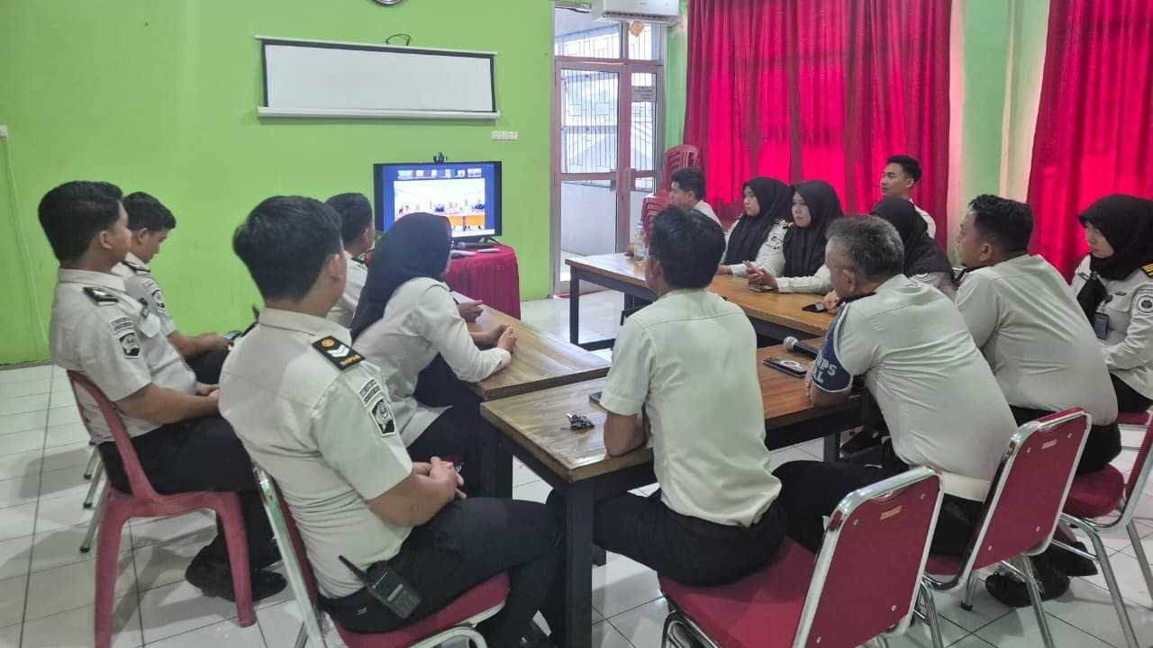 Kakanwil Ditjenpas Lampung Perkuat Integritas dan Keamanan Rutan Krui