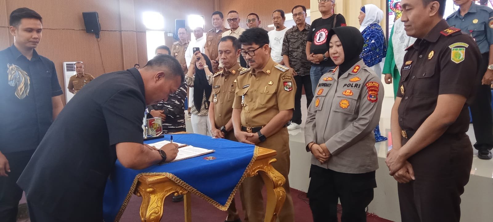 Forkopimda Lampung Utara Sepakat Batasi Orgen Tunggal hingga Pukul 17.00 WIB
