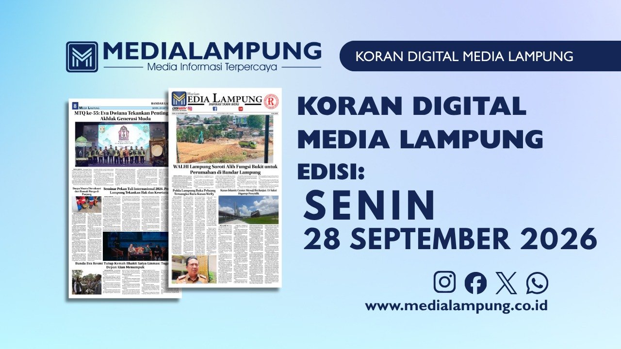 Epaper Media Lampung Edisi 28 September 2026