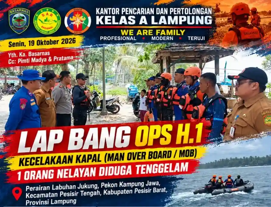 Nelayan Seray Diduga Tenggelam di Perairan Walur, Pencarian Dilanjutkan Besok Pagi