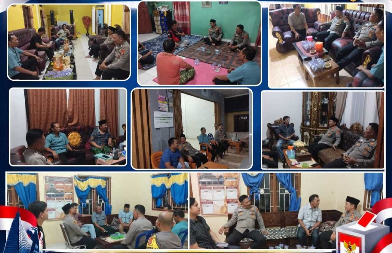 Jelang Kampanye Pilratin 2026, Polsek Pesisir Selatan Temui Delapan Calon Peratin
