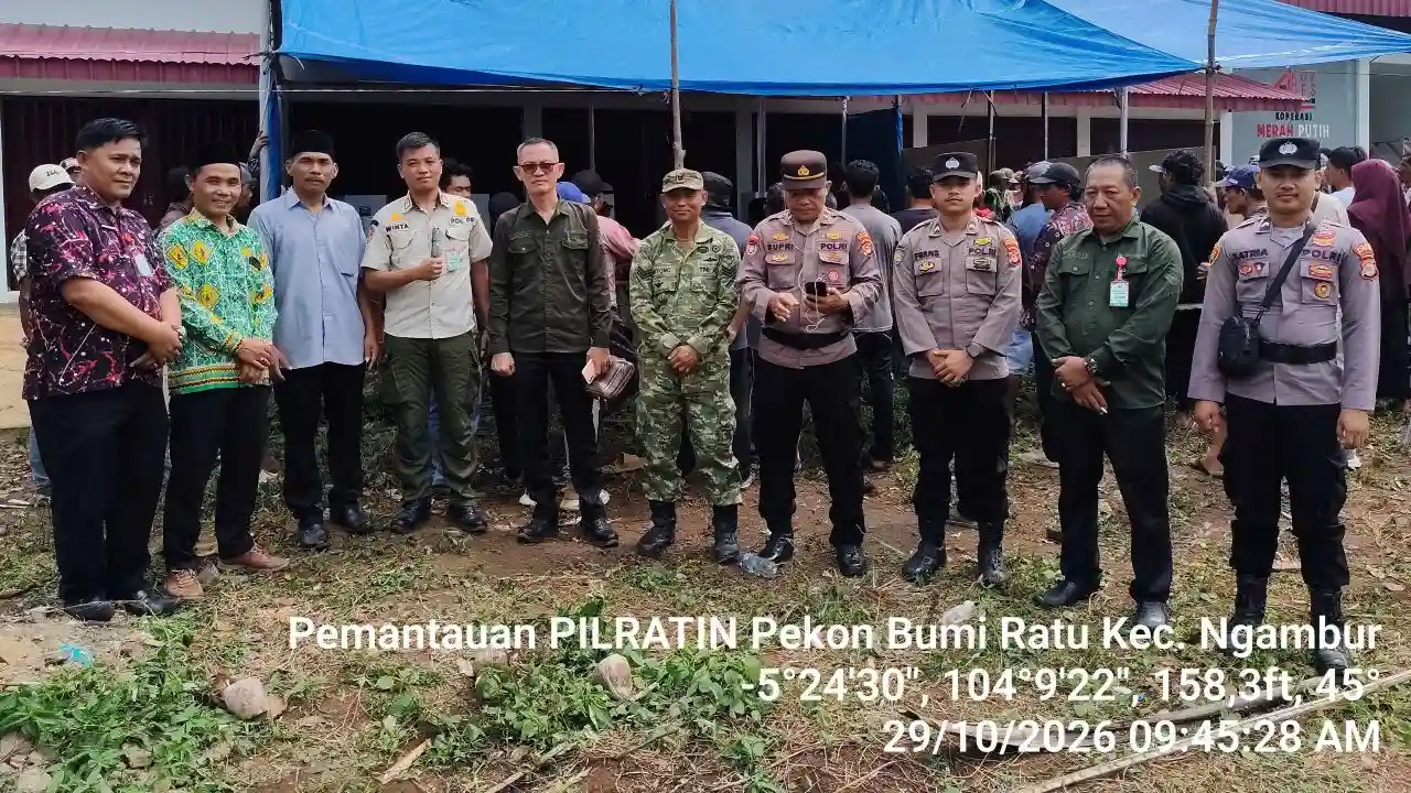 Syaifullah Unggul Telak di Pilratin Bumi Ratu, Raih 1.123 Suara Lawan Kotak Kosong