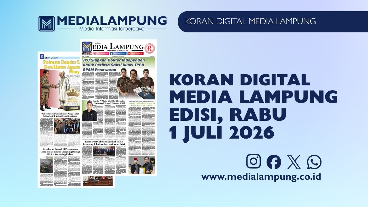 Epaper Media Lampung Edisi 1 Juli 2026