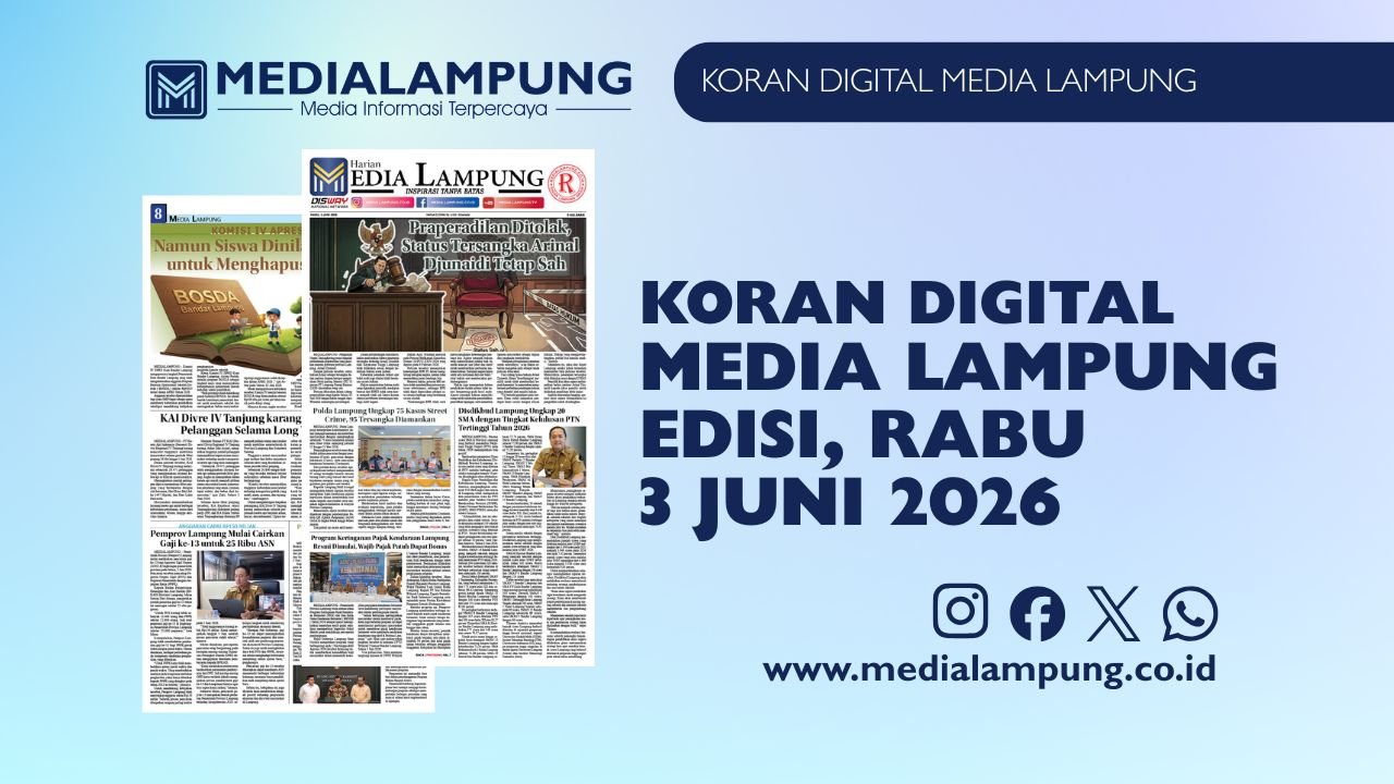 Epaper Media Lampung Edisi 3 Juni 2026