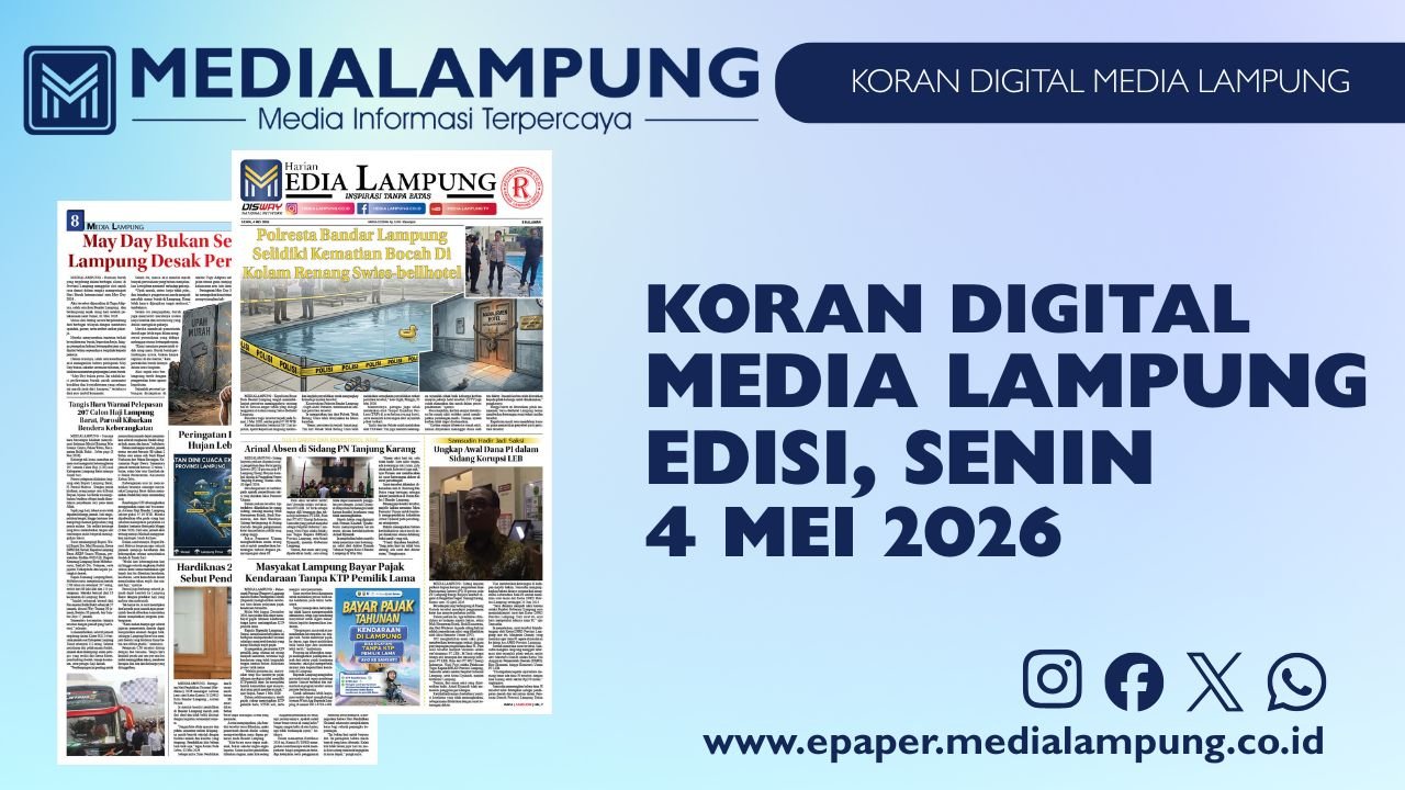 Epaper Media Lampung Edisi 4 Mei 2026