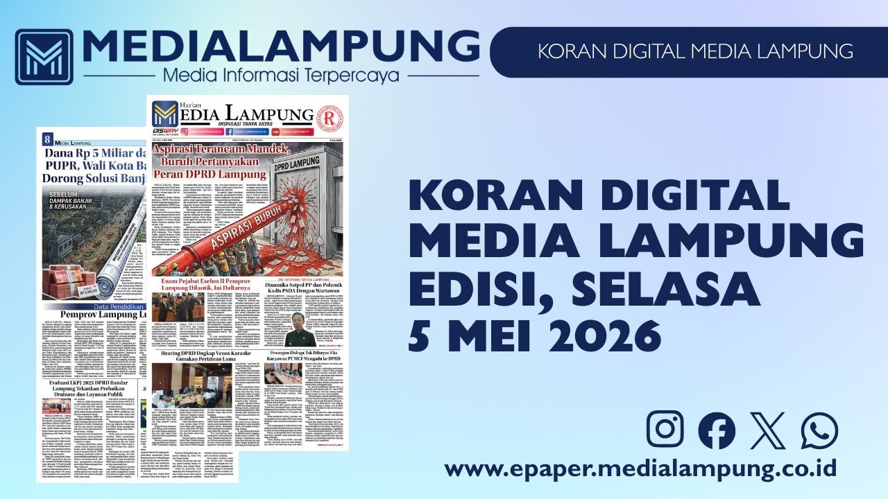 Epaper Media Lampung Edisi 5 Mei 2026