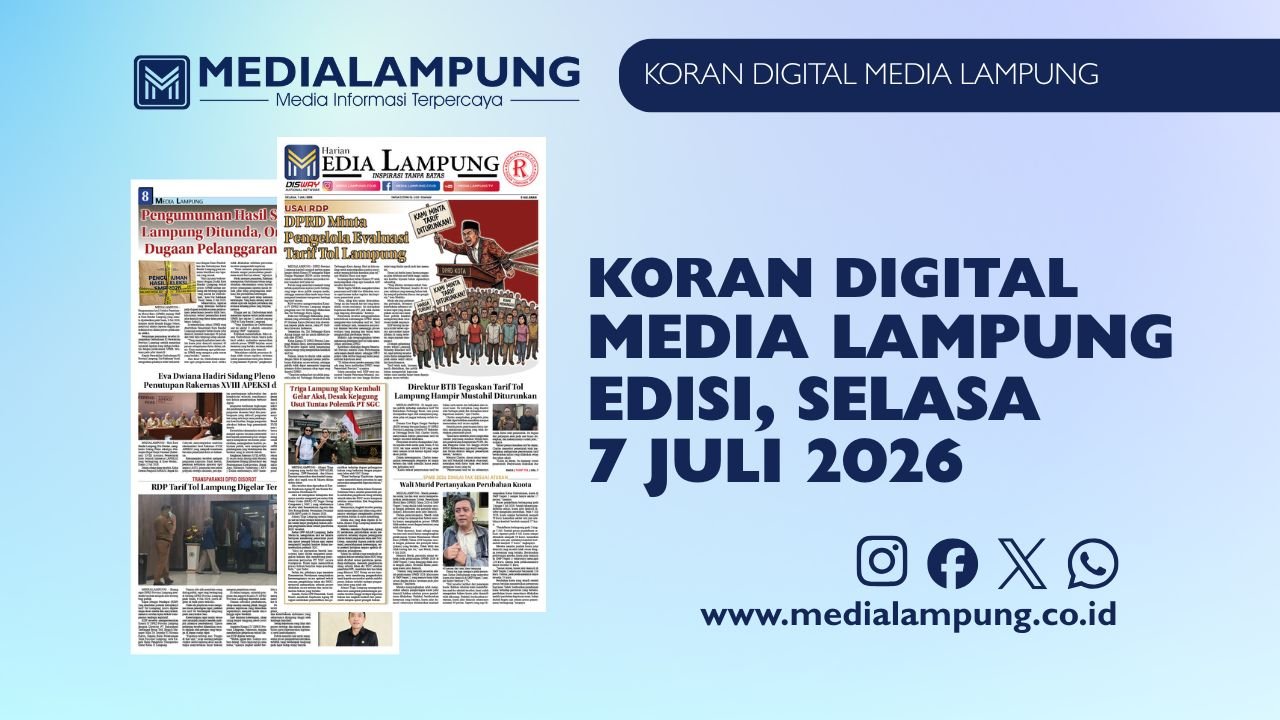 Epaper Media Lampung Edisi 7 Juli 2026
