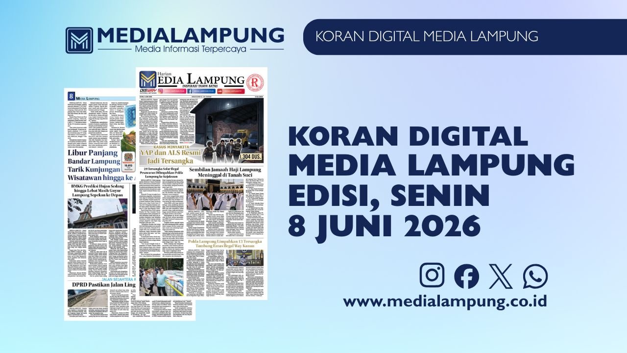 Epaper Media Lampung Edisi 8 Juni 2026