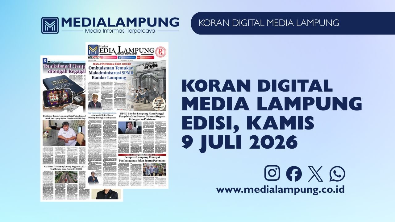 Epaper Media Lampung Edisi 9 Juli 2026