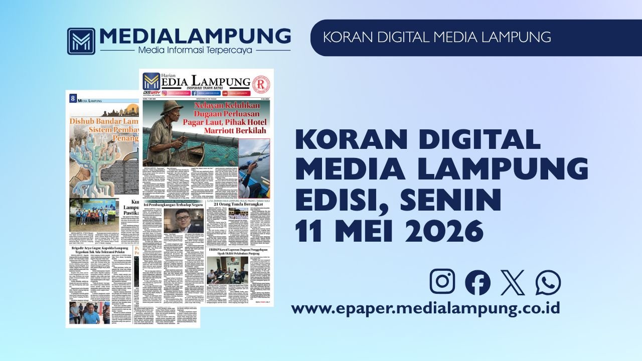 Epaper Media Lampung Edisi 11 Mei 2026