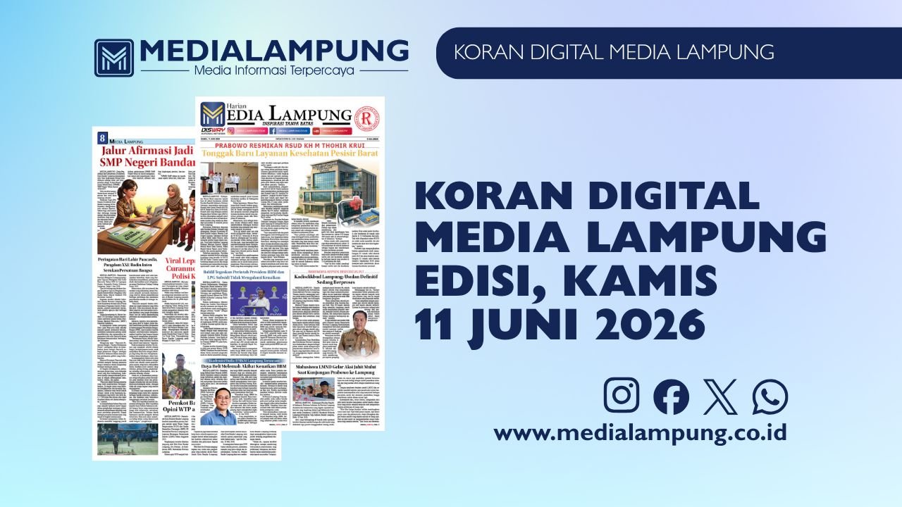 Epaper Media Lampung Edisi 11 Juni 2026