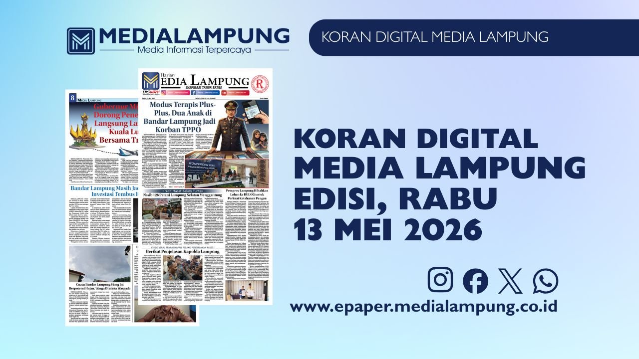 Epaper Media Lampung Edisi 13 Mei 2026