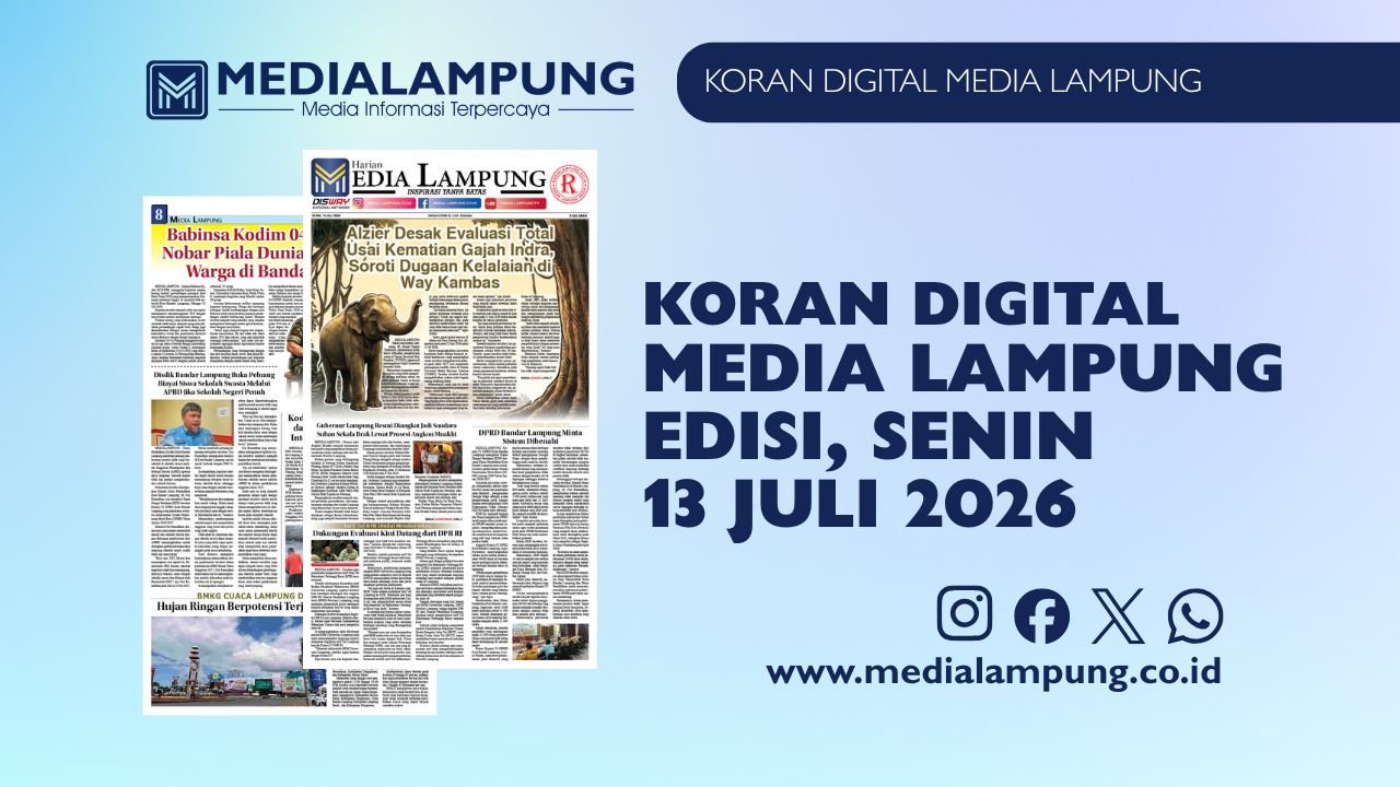 Epaper Media Lampung Edisi 13 Juli 2026