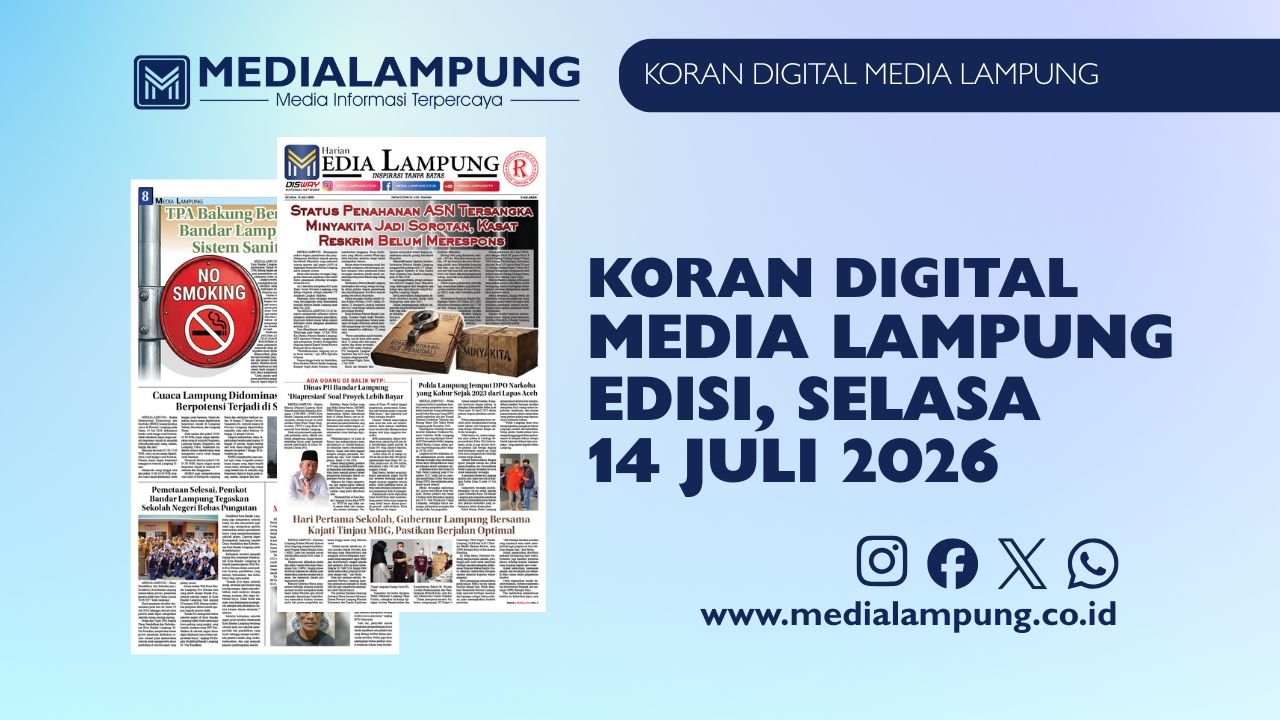 Epaper Media Lampung Edisi 14 Juli 2026