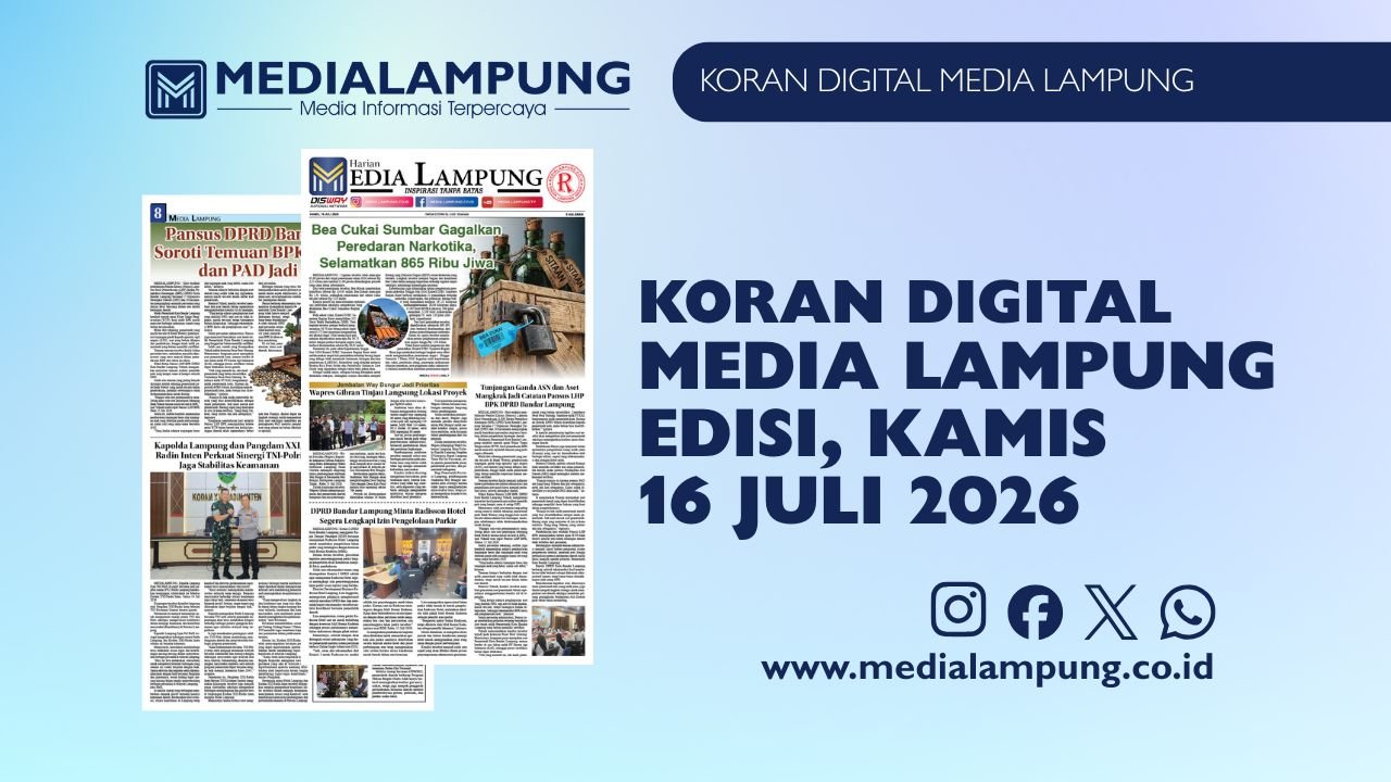 Epaper Media Lampung Edisi 16 Juli 2026
