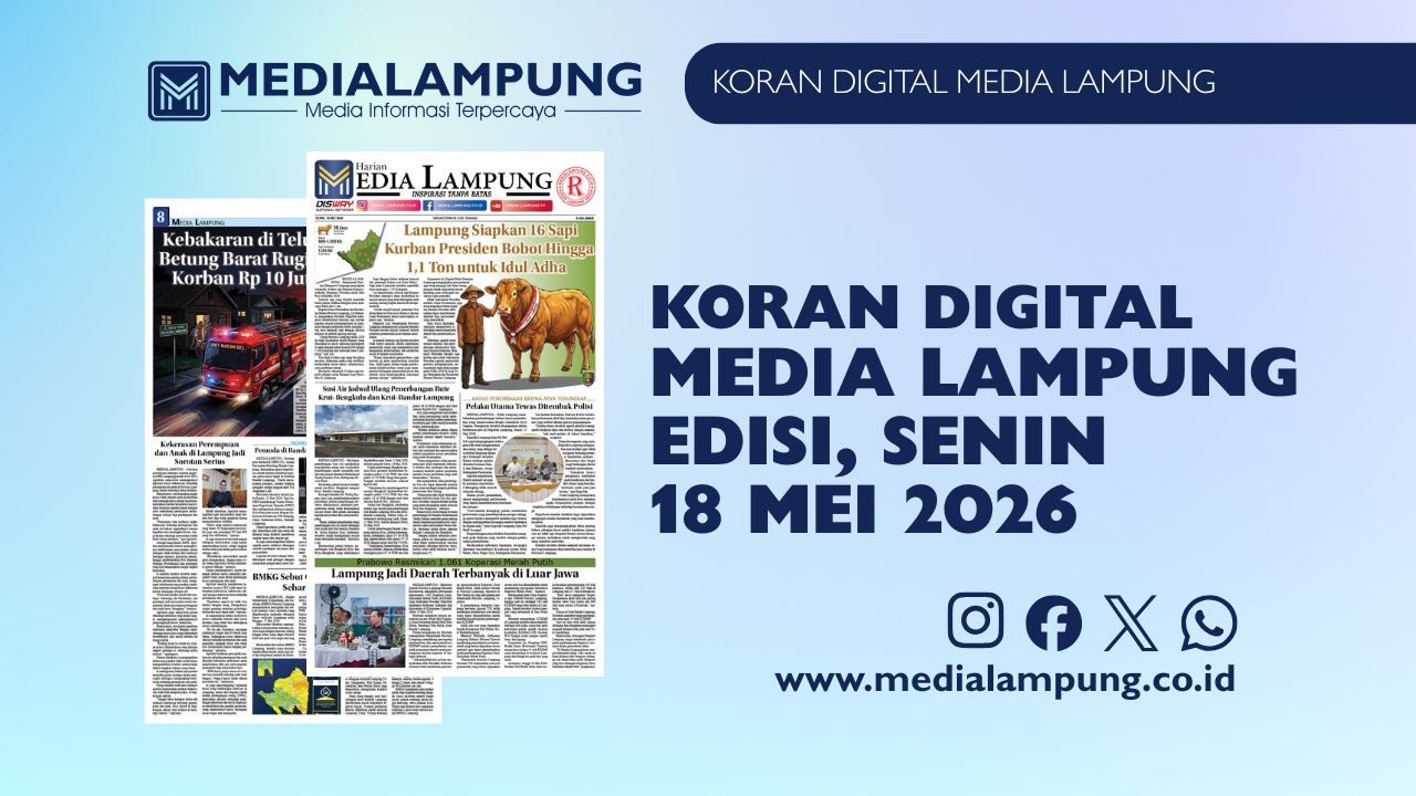 Epaper Media Lampung Edisi 18 Mei 2026