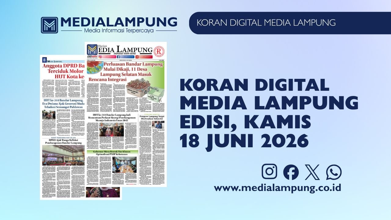 Epaper Media Lampung Edisi 18 Juni 2026