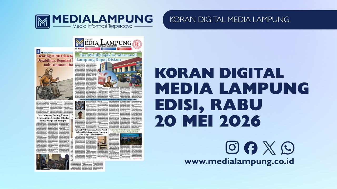 Epaper Media Lampung Edisi 20 Mei 2026