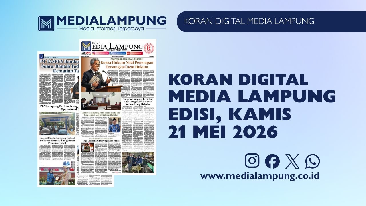Epaper Media Lampung Edisi 21 Mei 2026