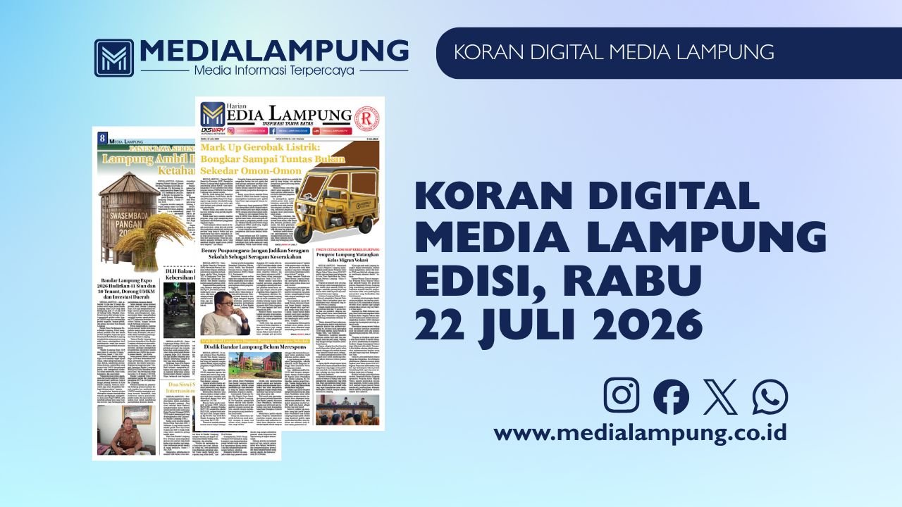 Epaper Media Lampung Edisi 22 Juli 2026