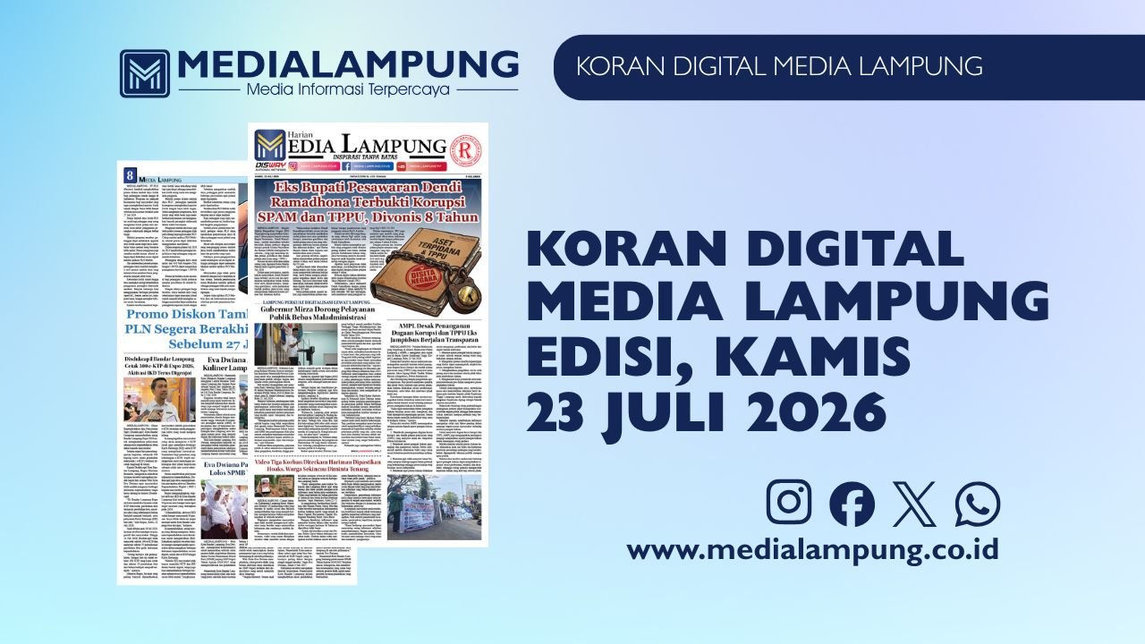 Epaper Media Lampung Edisi 23 Juli 2026