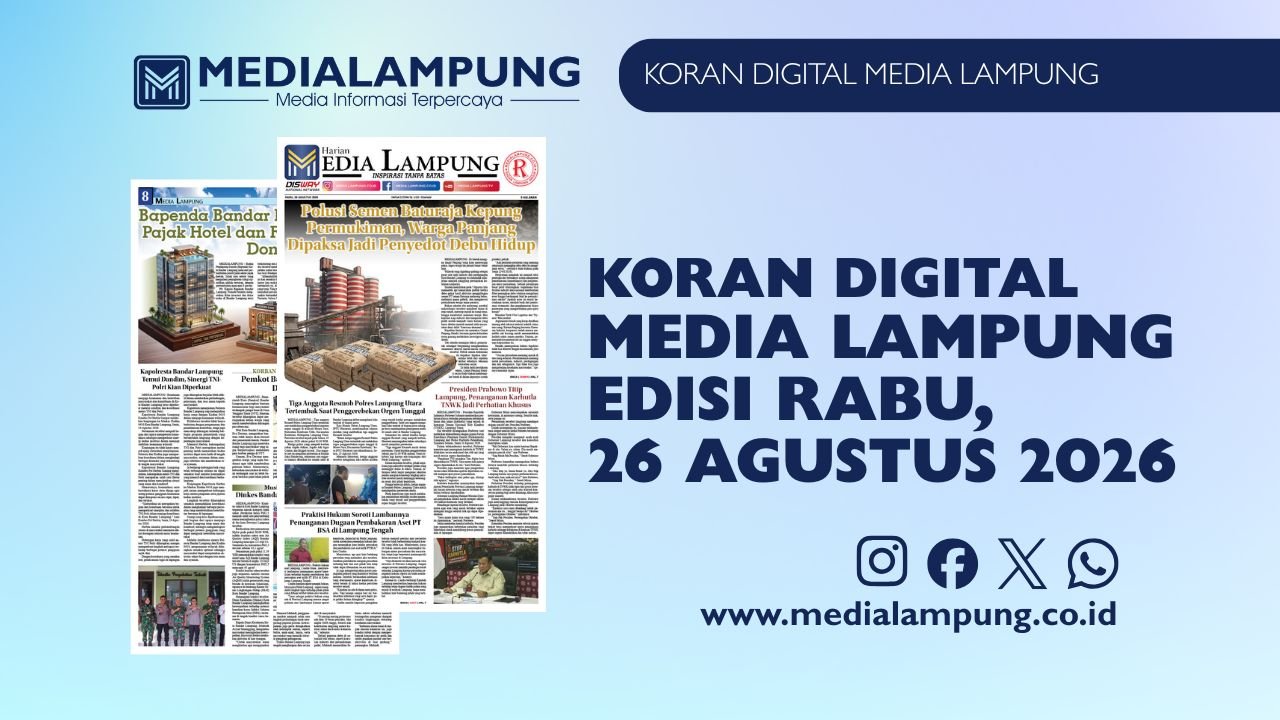 Epaper Media Lampung Edisi 26 Agustus 2026