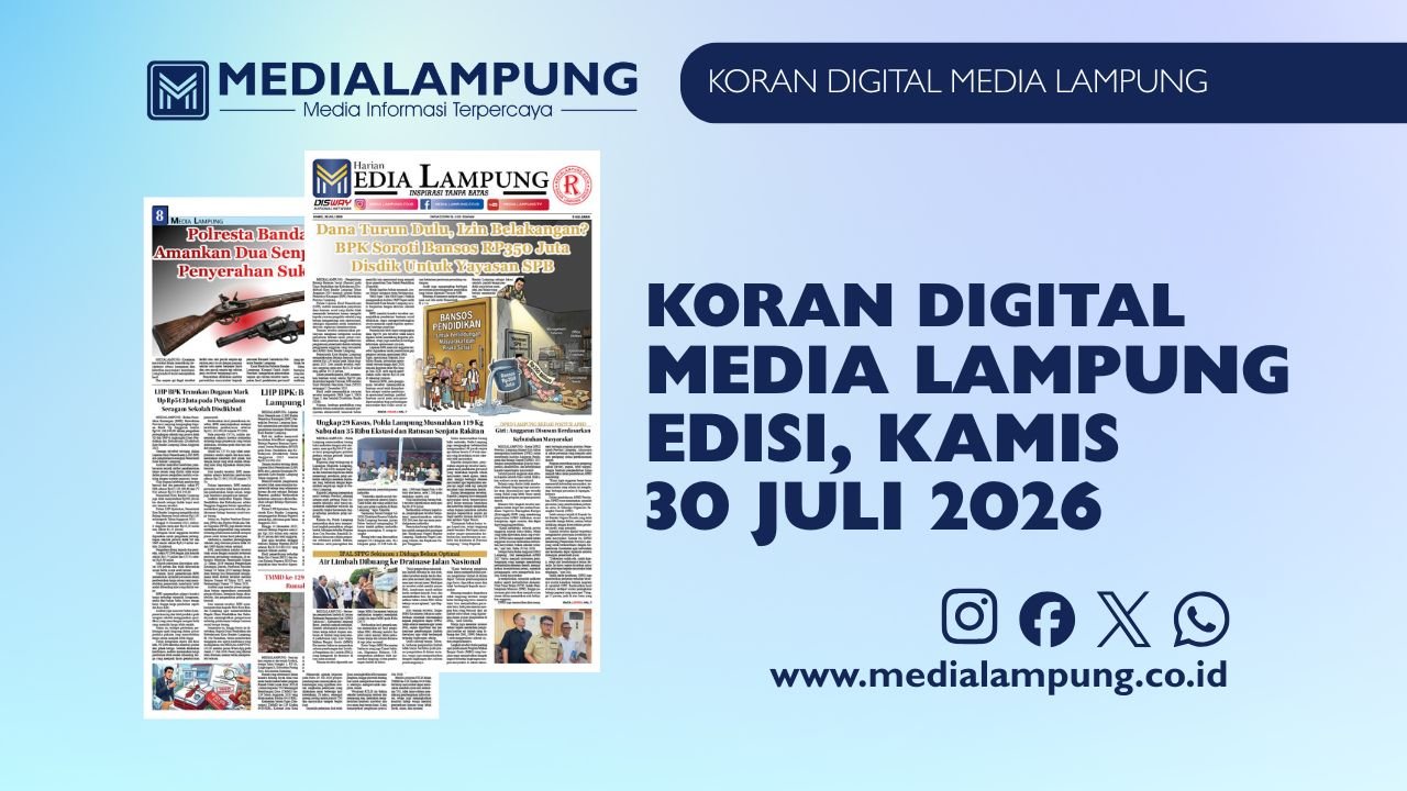 Epaper Media Lampung Edisi 30 Juli 2026