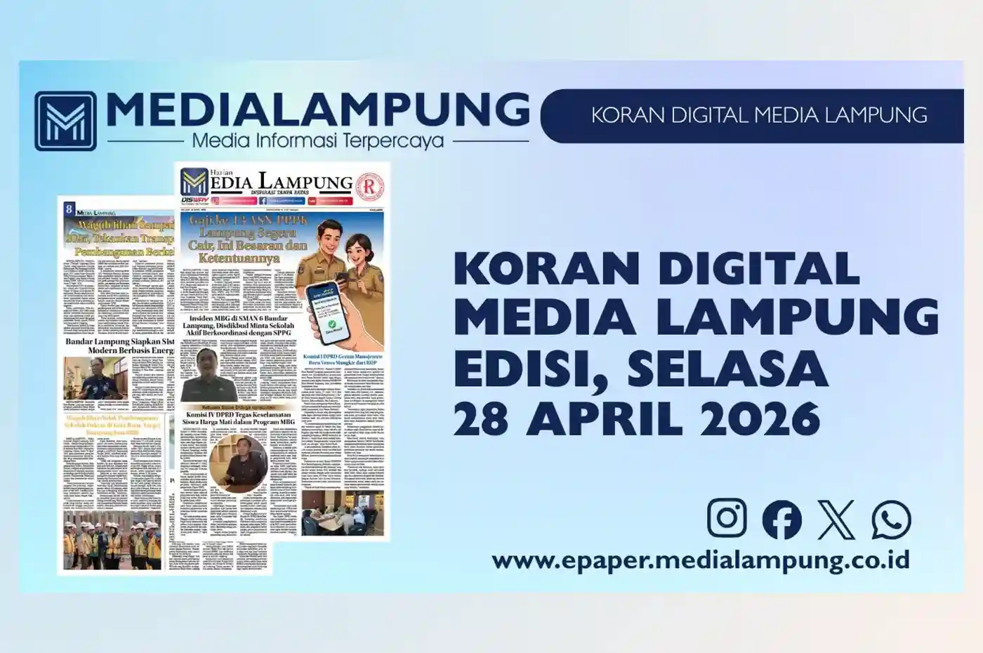 Epaper Media Lampung Edisi 28 April 2026