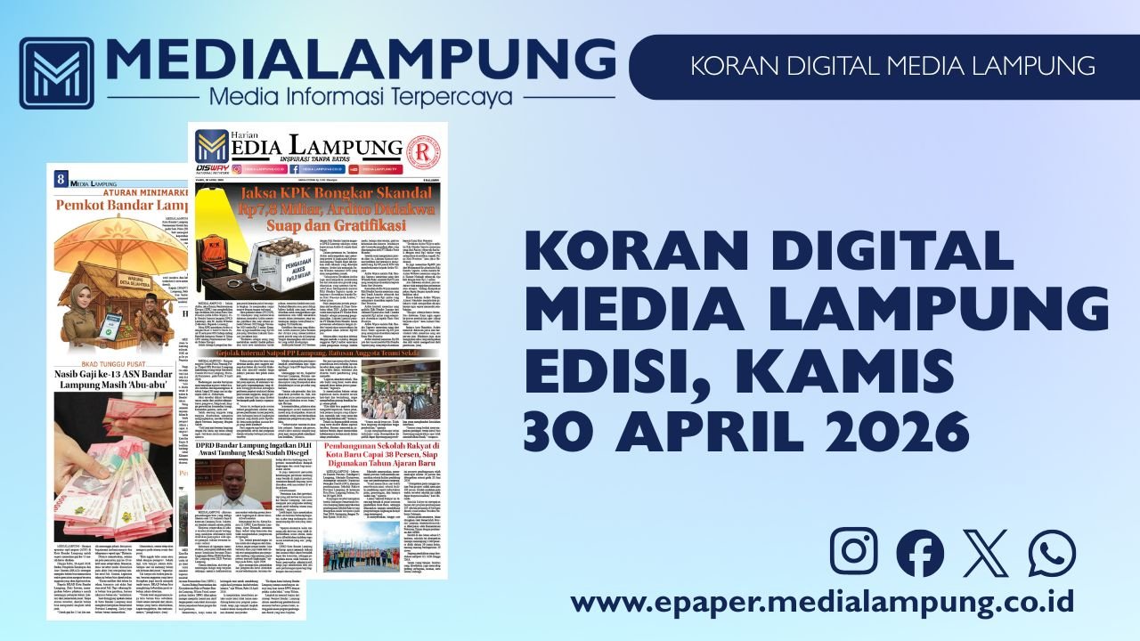 Epaper Media Lampung Edisi 30 April 2026