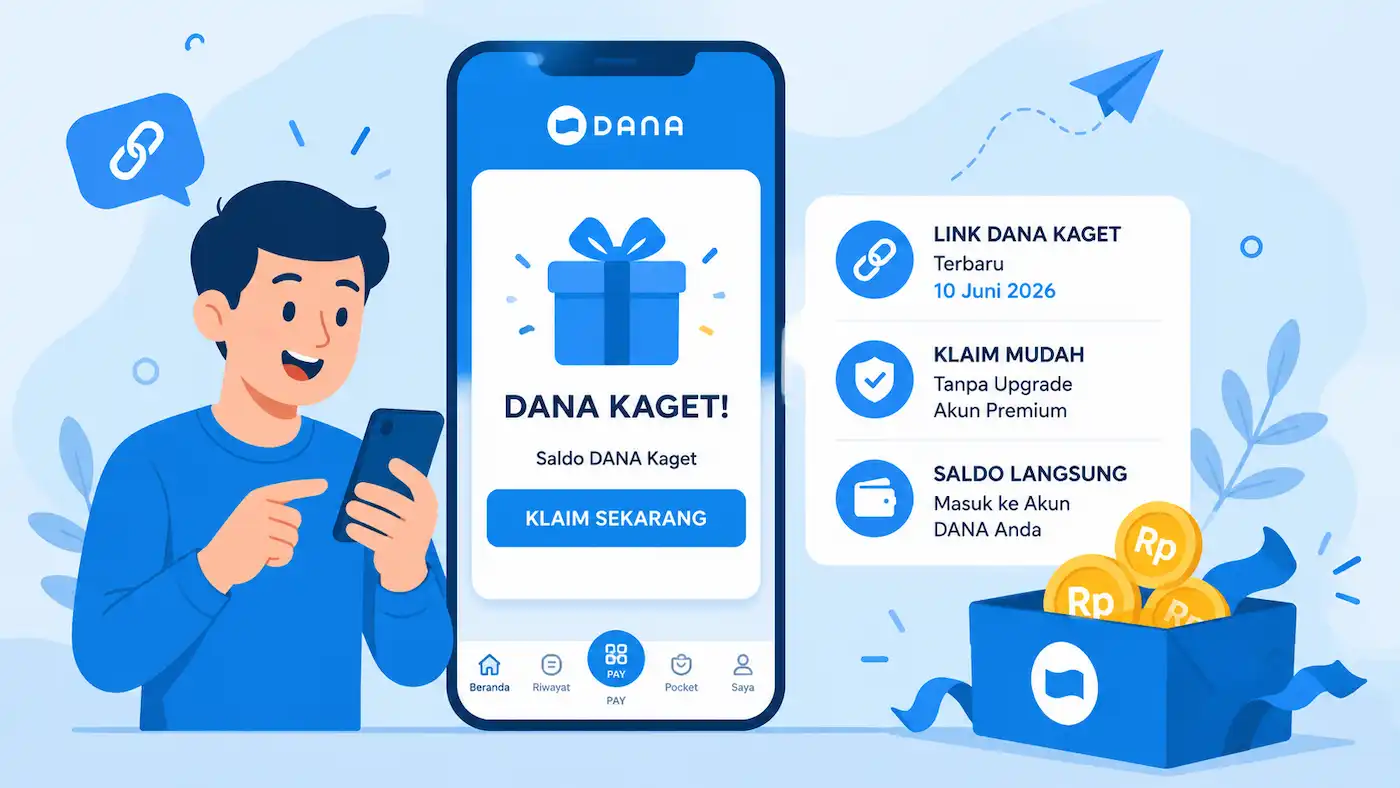 Link DANA Kaget 10 Juni 2026 Bisa Diklaim Tanpa Akun Premium, Ini Caranya