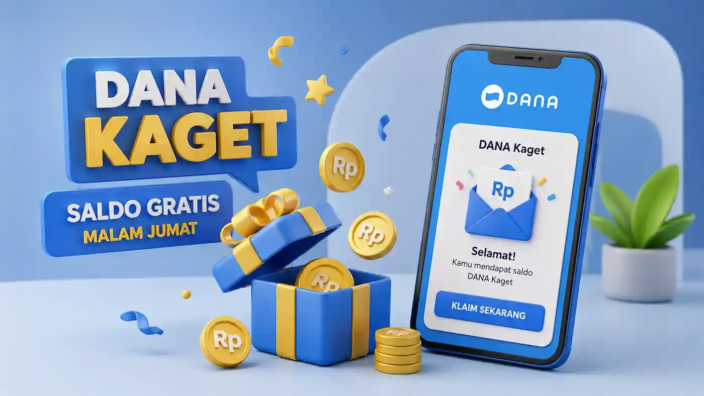 Link DANA Kaget Malam Jumat, Klaim Saldo Gratis Hanya dengan Akun Reguler