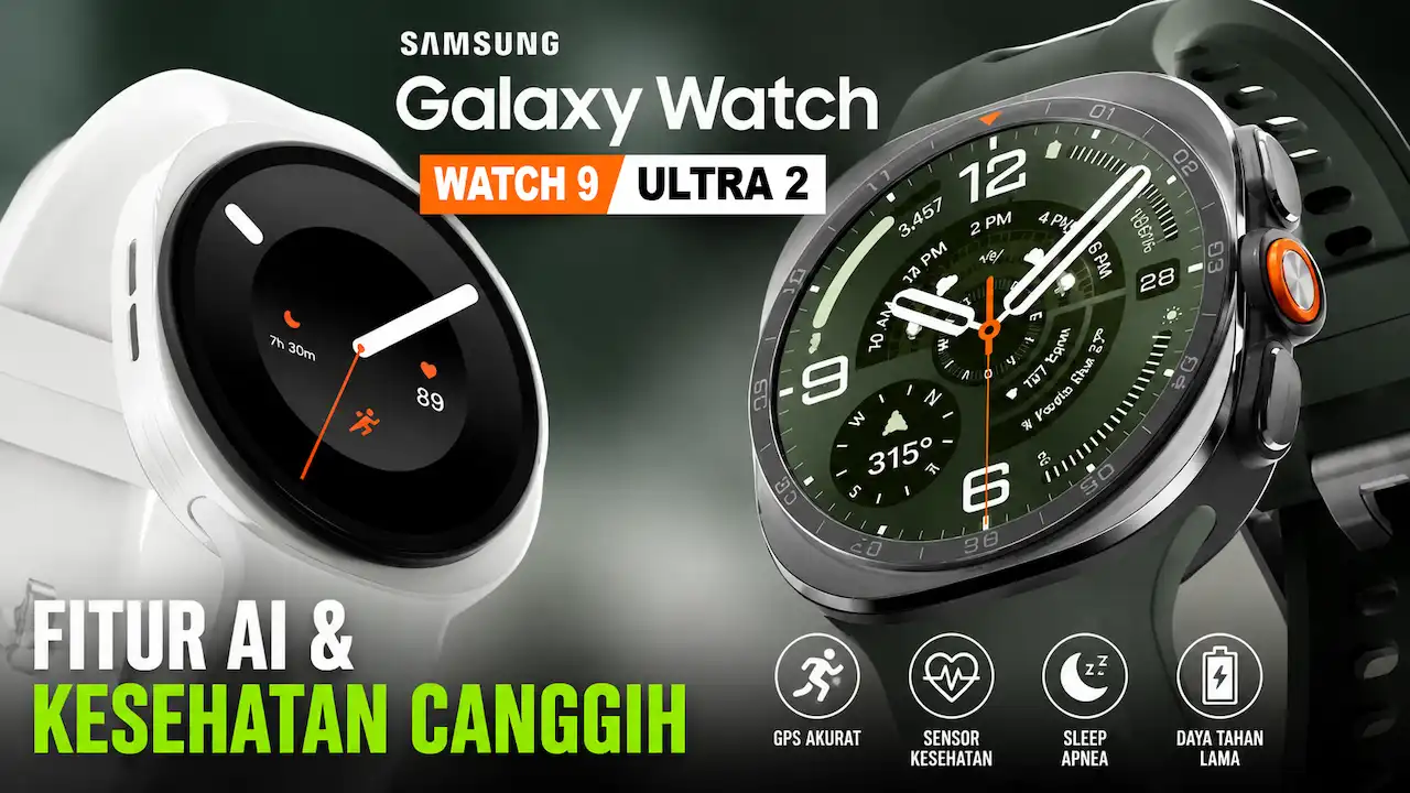 Galaxy Watch Ultra 2 & Watch 9, Smartwatch Samsung dengan Fitur AI Terbaru