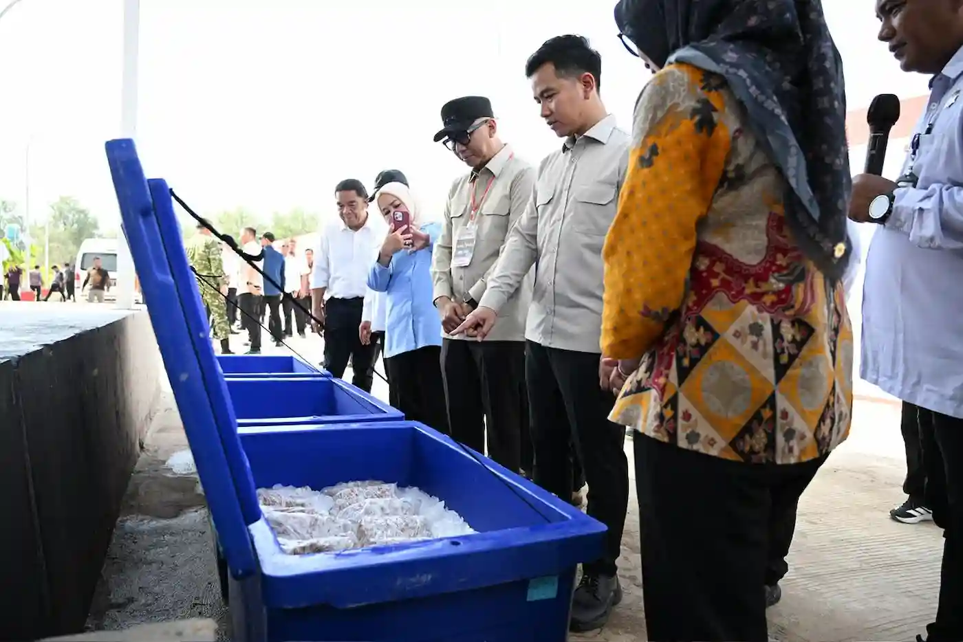 Gibran Pastikan Fasilitas Kampung Nelayan Merah Putih Margasari Berjalan Optimal