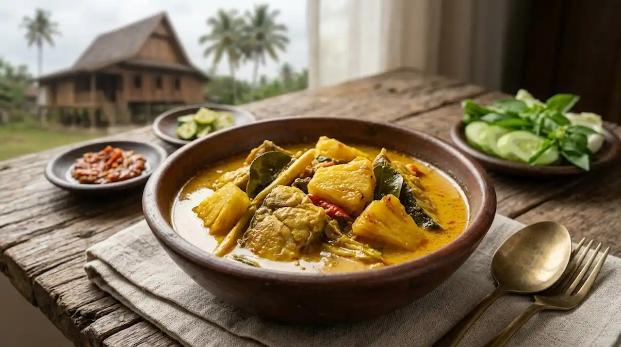 Gulai Tepek Ikan, Kuliner Khas Jambi dengan Kuah Rempah dan Nanas yang Unik