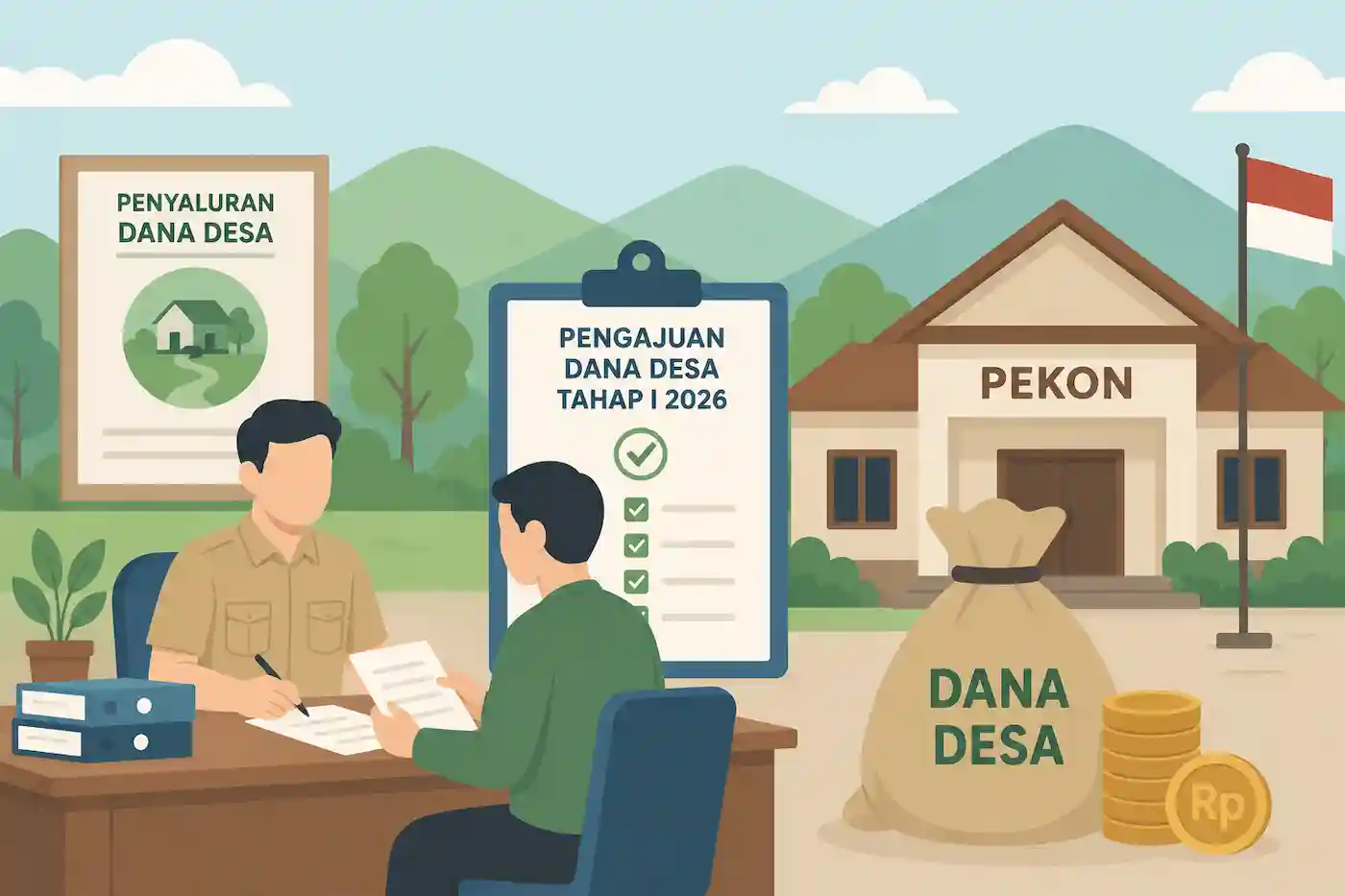 Sebanyak 84 Pekon di Pesbar Ajukan Pencairan Dana Desa Tahap I 2026