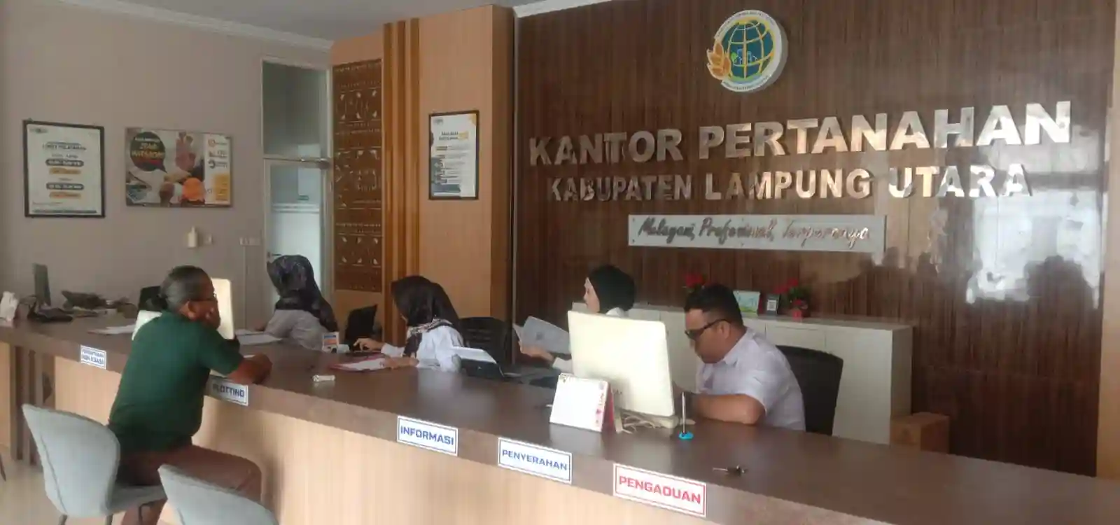 BPN Kotabumi Bagikan 1.500 Sertifikat Tanah, 113 Bidang Masih Dalam Proses