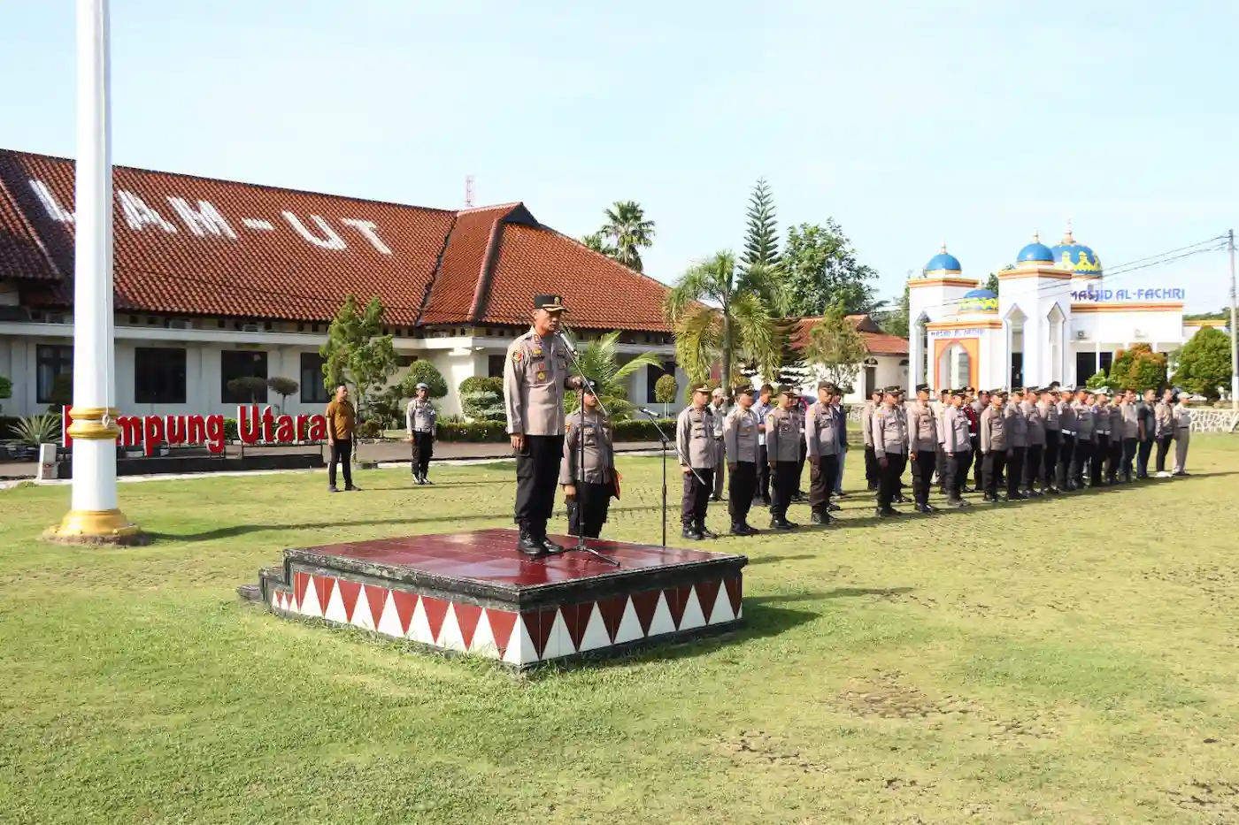 Polres Lampung Utara Siaga May Day 2026, Pengamanan Diperketat