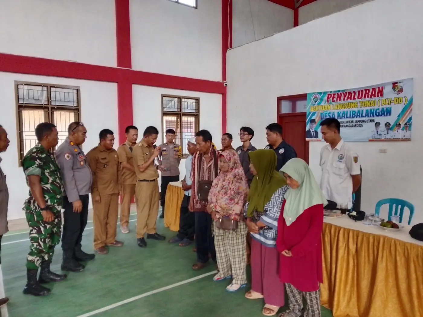 16 Desa di Abung Selatan Salurkan BLT DD 2026, Penerima Berpotensi Berkurang